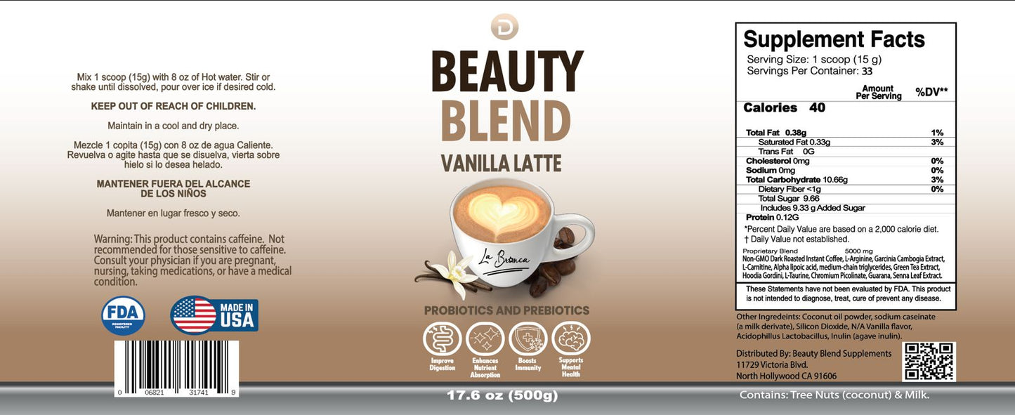 BEAUTY BLEND VANILLA LATTE